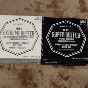2 full size 28+ wash men's super buffer by Spongelle